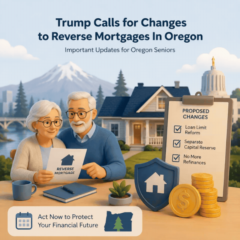 Oregon seniors reviewing reverse mortgage updates and proposed policy changes