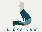 Liska Law logo with stylized fox illustration