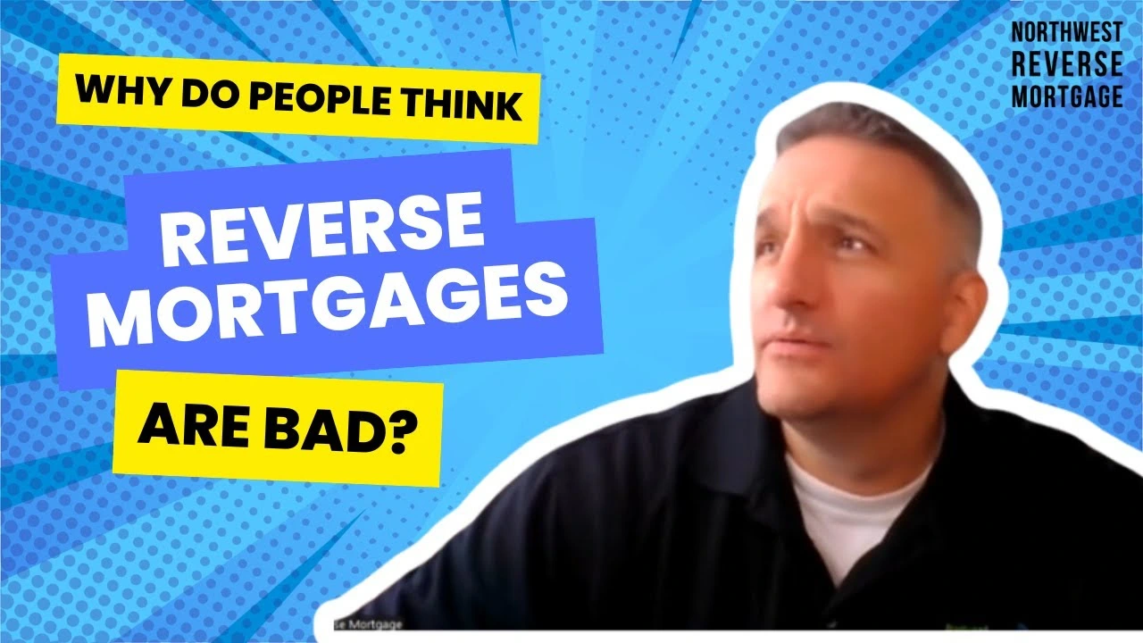 NW Reverse reverse mortgage myth question graphic with man